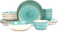Highland 16-Piece Dinnerware Set Service by HomeVSS