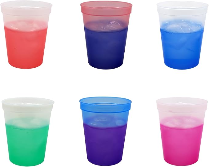 Rolling Sands 16 Oz. Reusable Plastic Stadium Cups - Image 4