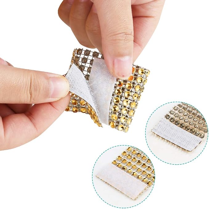Accmor 50pcs Napkin Rings, DIY Decoration - Image 6