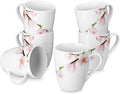 VEWEET Coffee Mugs Set of 6, 11 OZ Floral Ceramic Mugs, ANNIE | 11 OZ Floral by VEWEET