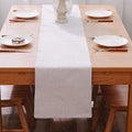 Soft Caddice Faux Linen 2 Piece Fabric in 1 Table Runner, eco-Friendly Fabric by NATUS+WEAVER