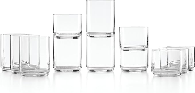 Lenox Tuscany Classics 12Pc Tall & Short Glasses by Lenox