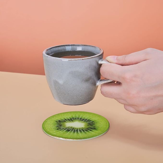 6 Pack Tropical Kiwi Fruit Coaster - Image 7