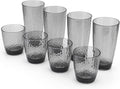 KOXIN-KARLU Hammered 15-ounce and 26-ounce Plastic Tumbler Acrylic Glasses by KOXIN-KARLU