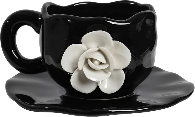 Cute Ceramic Coffee Cups, Unique Fancy Tea Cups by Unknown