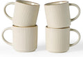 famiware Coffee Mug Set for 4, Star 12 oz Catering Mugs Cup Set by Famiware