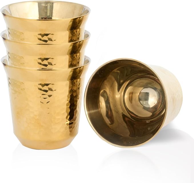 75mL Stainless Steel Espresso Cups by DECOLUSH