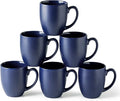 AmorArc 12oz Coffee Mugs Set of 6, Large Ceramic Coffee Mugs by AmorArc