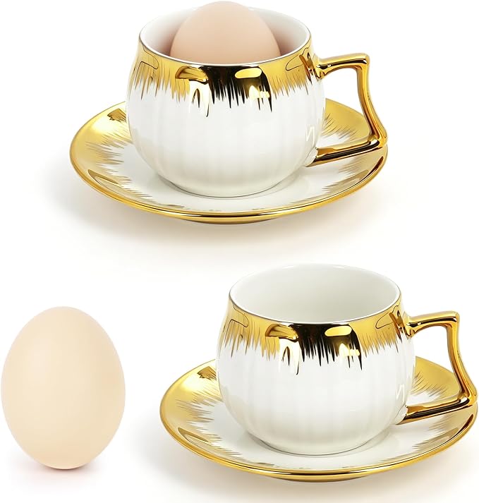 6 Pack 3.2oz Espresso Cups - Image 3