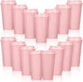 Domensi 15 Pack Reusable Plastic Coffee Cups by Domensi
