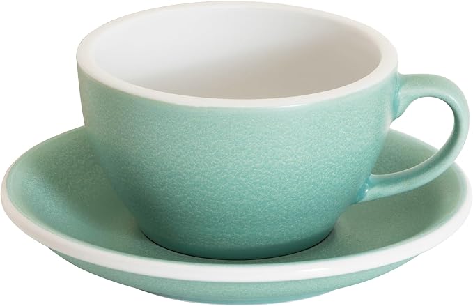 Loveramics Matt Cappuccino Cup, 8 oz Ceramic Latte Art Mug by LoveramicsUSA