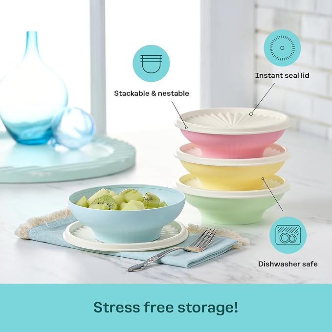 Tupperware Heritage Collection, New 4 Cereal Bowl - Image 4