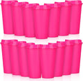 Domensi 15 Pack Reusable Plastic Coffee Cups by Domensi