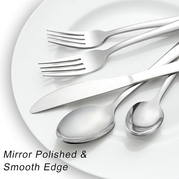 Pleafind 73-Piece Silverware Set - Image 3