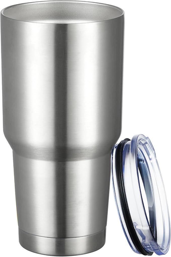 MEWAY 30oz Tumbler Double Wall Vacuum Insulated Travel Mug, Stainless Steel by MEWAY
