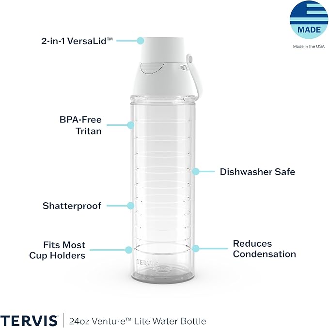 Tervis 24oz Tritan Water Bottle | Dog Sayings | Made in USA, Double-wall - Image 3