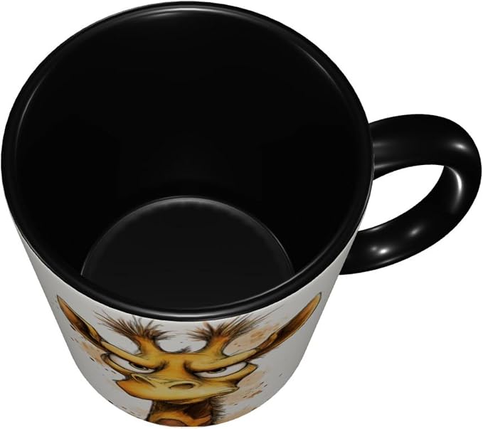 Yrebyou Giraffe Coffee Mug 11oz Ceramic Cup - Image 4