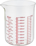 High Borosilicate Glass Measuring Cup-V-Shaped Spout，Glass Measuring Beaker by AckersBORO33