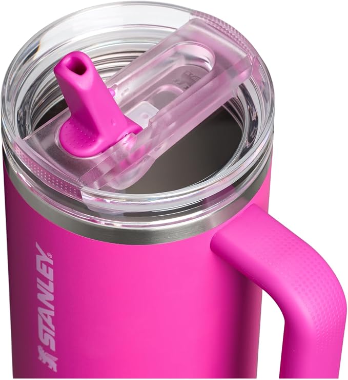STANLEY Quencher ProTour Flipstraw Tumbler, 40 oz, Violet Blossom | Built-In - Image 2