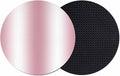 Ombre Pink Coasters Set of 2, Modern Minimalist Geometric Gradient Color by PIEPLE