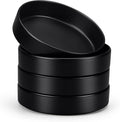 E-far Pasta Bowls Set of 4-35oz Shallow Ceramic Bowl Plates by E-far