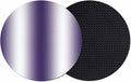 Ombre Purple Coasters Set of 2, Modern Minimalist Geometric Gradient Color by PIEPLE