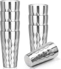 Stainless Steel Drinking Glasses, 19 oz Insulated Tumbler, 8 Pack Double Wall by Offiper