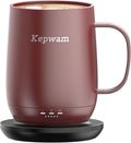 Kepwam Self-Heating Coffee Mug T2, 16oz Electric Heated Mug Hot Up to 149℉ | No by Kepwam