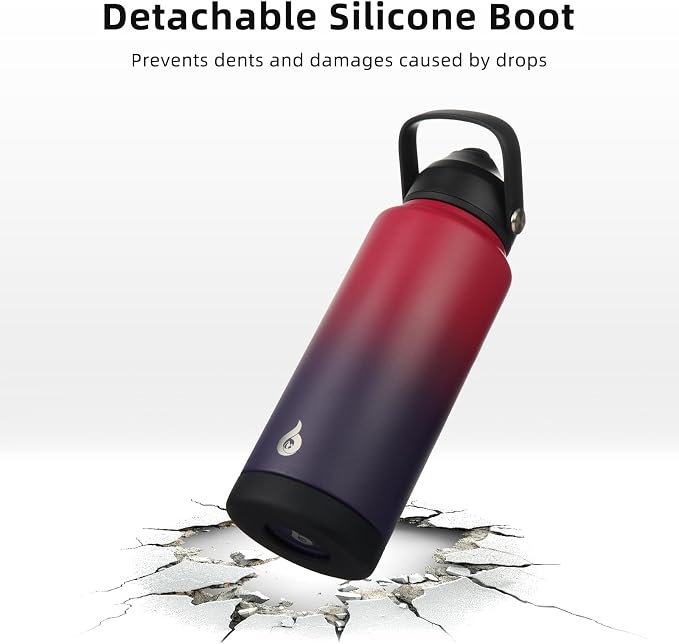 BJPKPK 40oz Insulated Water Bottle, Stainless Steel Bottle - Image 4