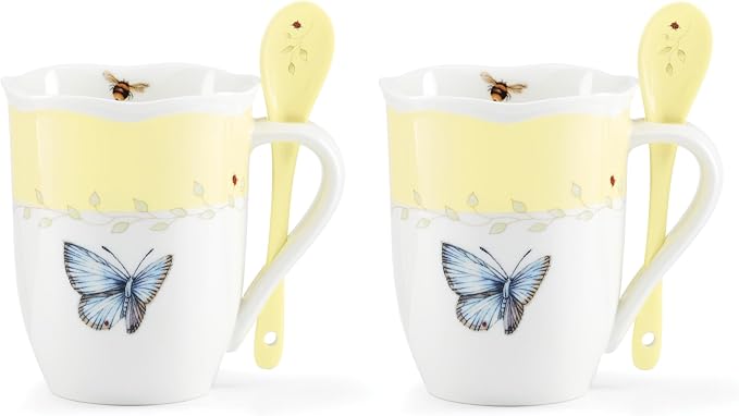 Lenox 897804 Butterfly Meadow Color Mugs by Lenox