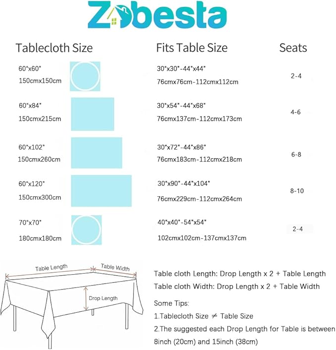 Zobesta Linen Table Cloth Rectangle Tables 60 x 84 Inch, Orange Linen Tablecloth Rectangle Washable Farmhouse Soft Boho Tablecloth for Outdoor, Party, Holiday, Picnic, Dining