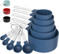 Measuring Cups & Spoons Set, Stackable Cups and Spoons | Nesting Measure Cups by TILUCKBringsGoodLuck