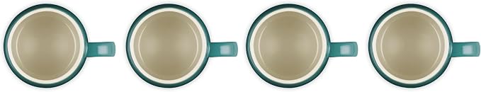 Le Creuset Stoneware Set of 4 Heritage Mugs, 13 oz. each - Image 4
