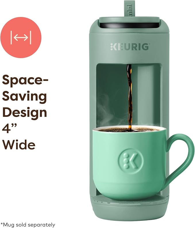Keurig K-Mini Mate Single Serve K-Cup Pod Coffee Maker, Brews Up to 12 oz Cup - Image 2