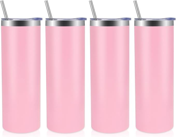 Volhoply 4 Pack Skinny Tumblers by LiveFully%EF%BC%8CDrinkFreely%E2%80%94KeepGoingwithVolhoply%EF%BC%81