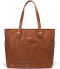 LOVEVOOK Laptop Tote Bag for Women, Leather Work Computer Briefcase Bag | Large by LOVEVOOK