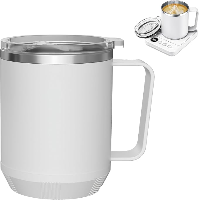 Felibeaco 16oz Heated Coffee Mug by MakeYourLifeEasier