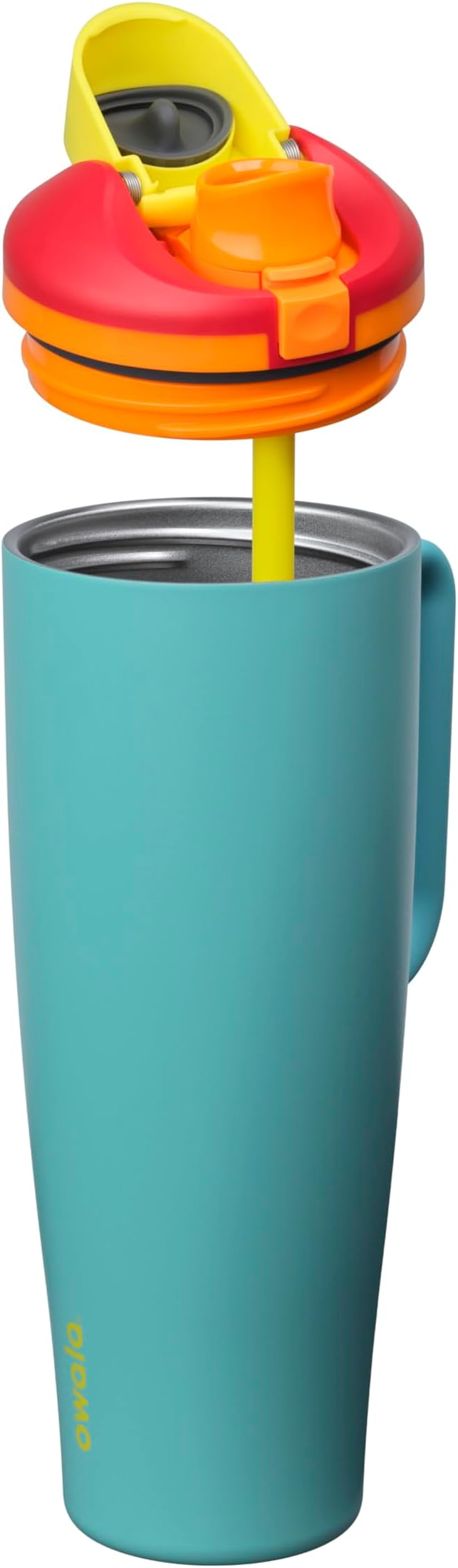 Owala FreeSip Tumbler Stainless Steel Water Bottle 40 oz Summer Sweetness | - Image 2