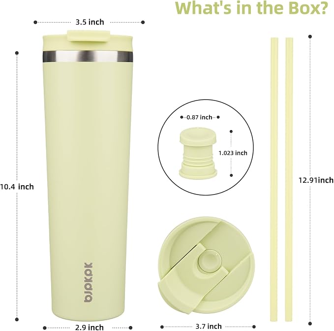 BJPKPK 34oz Coffee Tumbler - Image 2