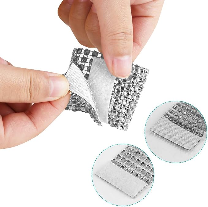 Accmor 100pcs Napkin Rings, DIY Decoration - Image 6
