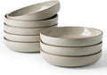 famiware Milkyway 33 oz Pasta Bowls Set of 8, Matcha Green | Double Reactive by Famiware