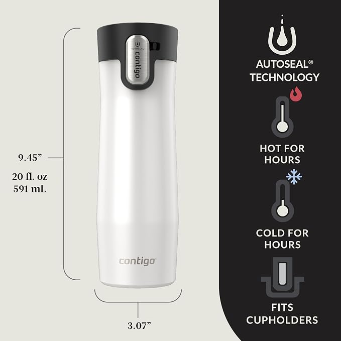 Contigo AUTOSEAL West Loop Vacuum-Insulated Stainless Steel Travel Mug - Image 2
