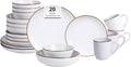 HomeVSS 20-Piece Dinnerware Set by HomeVSS