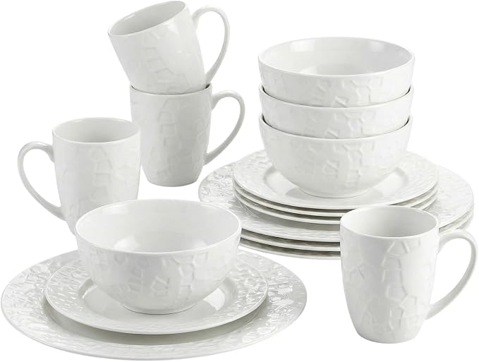 16 Piece Bone China Dinnerware Sets by PacificaOverseasLLC