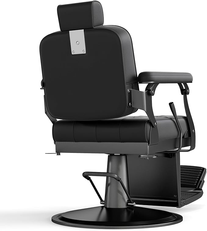 Artist hand Barber Chair Salon Chair Hair Stylist, Hydraulic Barber Chair Heavy Duty, Styling Chairs for Beauty Barbershop, Recline Salon Chair for Hair Stylist