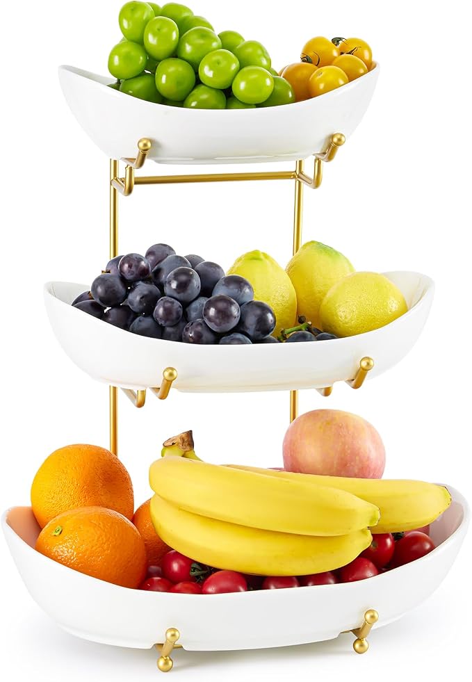 Ceramic Fruit Bowl for Kitchen Counter by MakeYourHomeCozier%EF%BC%81