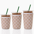 Cobetech Iced Coffee Sleeve Reusable, 3 Pack Neoprene Coffee Cup Sleeves by Unknown