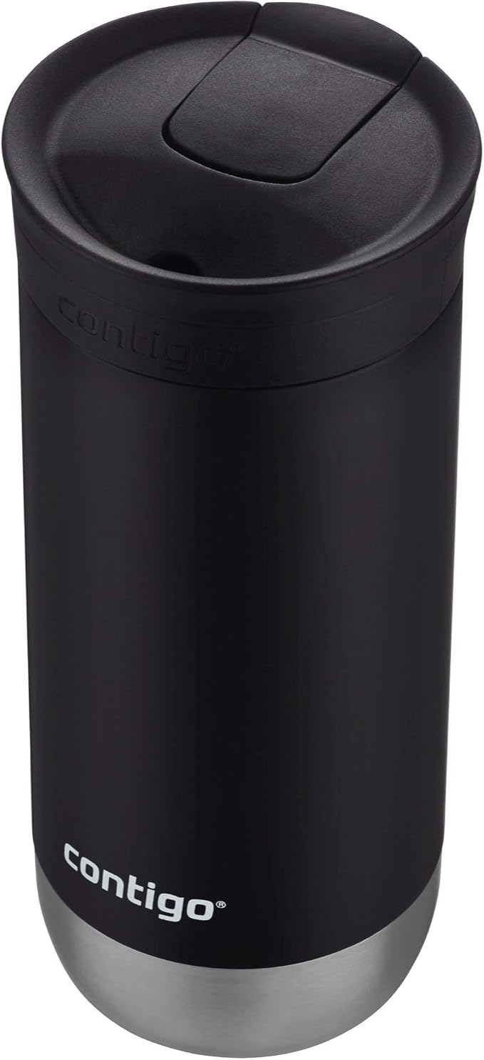 Contigo HuronTravel Mug Screw Cap Stainless Steel Drinking Cup - Image 3