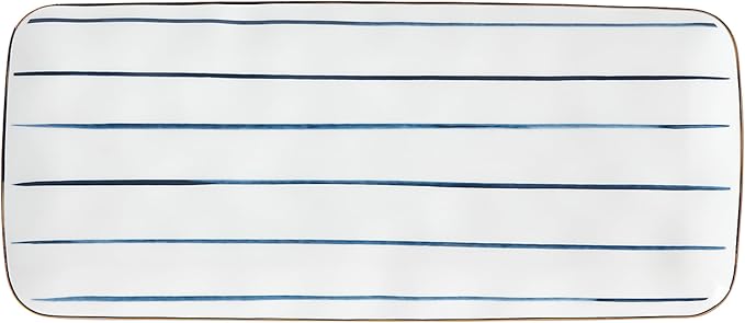 Lenox Blue Bay Hors D'Oeuvre Tray, 1.50 LB by Lenox