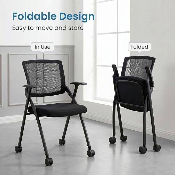 24 Pack Folding Office Chair - Image 7